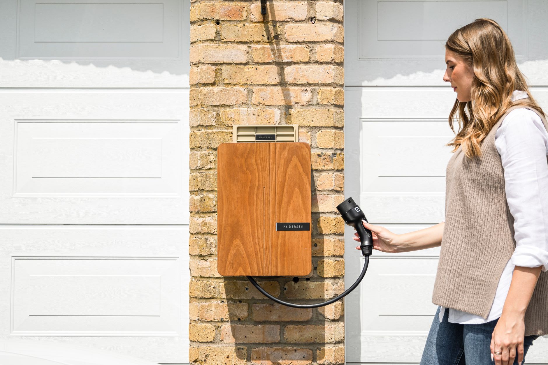 electrician installing EV charger Regina home